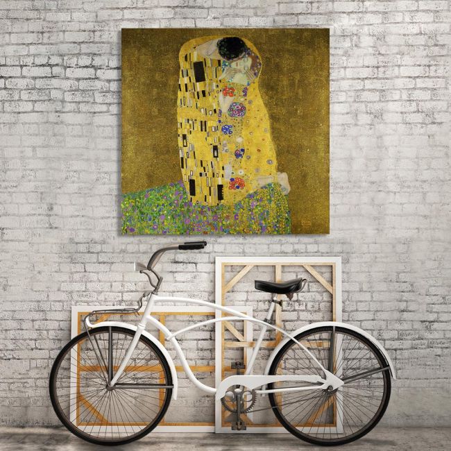 Πίνακας ζωγραφικής The kiss, Klimt Gustav