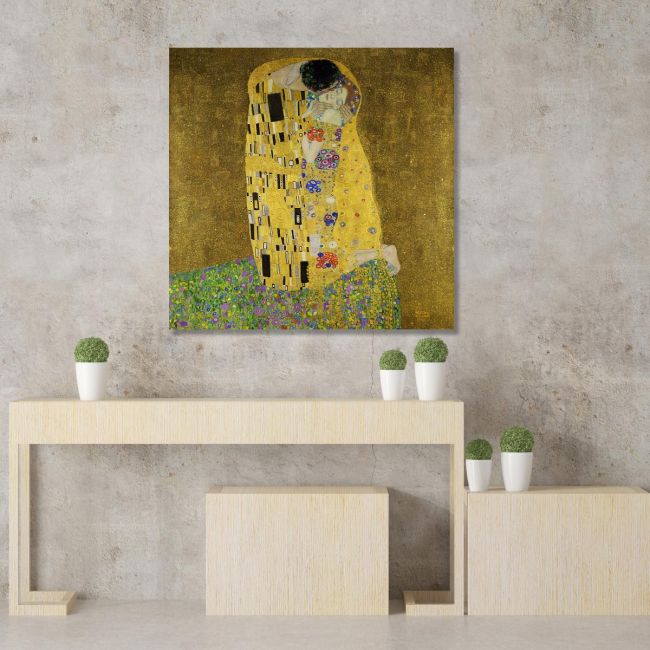 Πίνακας ζωγραφικής The kiss, Klimt Gustav