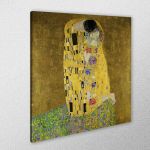 Canvas print The kiss, Klimt Gustav