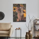 Πίνακας ζωγραφικής Gypsies with sunflowers, reart (original by O. Mueller) αντίγραφο σε καμβά