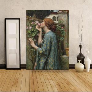 Πίνακας ζωγραφικής The soul of the rose, Waterhouse J. W.