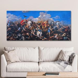 Canvas print Great Alexander and Darius, Pietro da Cortona 2