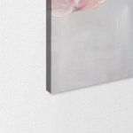 Canvas print Pink roses in vase I