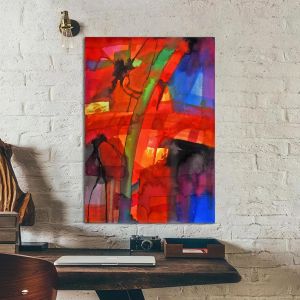 Πίνακας σε καμβά Abstract background XII