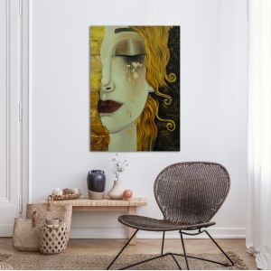 Πίνακας ζωγραφικής Freya's tears, Klimt Gustav 2