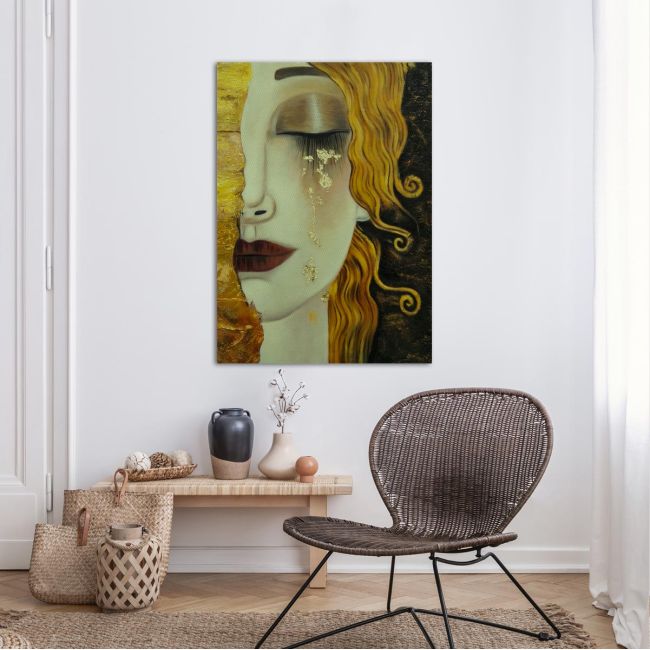 Πίνακας ζωγραφικής Freya's tears, Klimt Gustav