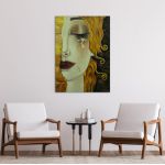Πίνακας ζωγραφικής Freya's tears, Klimt Gustav