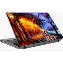 Alley by the lake Laptop skin 