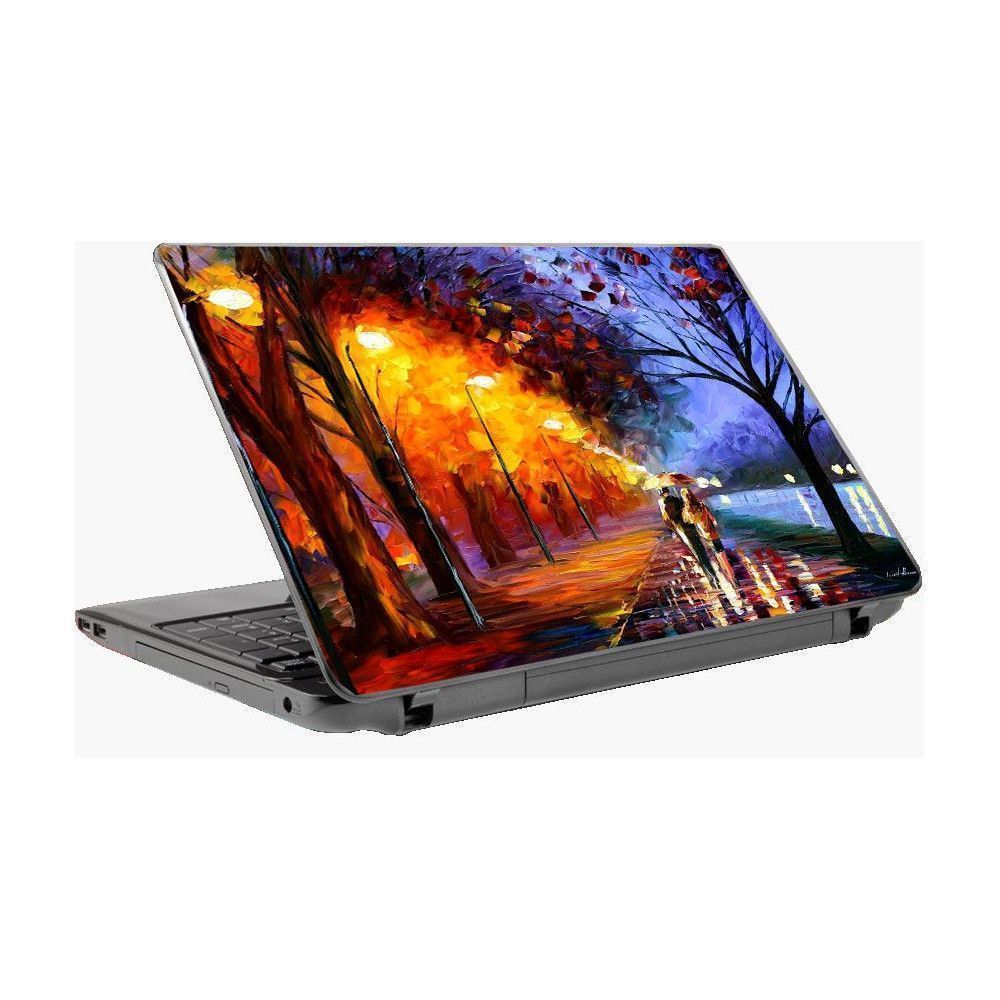 Alley By The Lake Laptop Skin