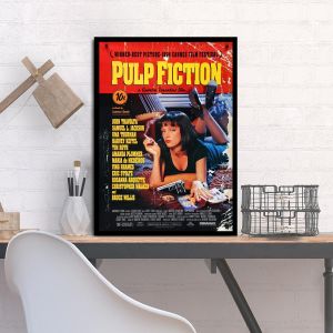 Pulp fiction, αφίσα, κάδρο