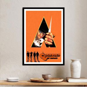 Clockwork orange, αφίσα, κάδρο