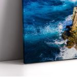 Canvas print Lightouse Tourlitis, Andros