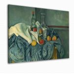 Canvas print The peppermint bottle, Cezanne P.
