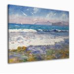 Πίνακας σε καμβά κύματα και γλάροι, Fresh breeze