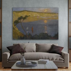 Canvas print Along the coast, Oikonomou M.