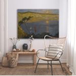 Canvas print Along the coast, Oikonomou M.
