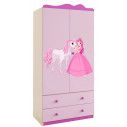 Wall stickers Princess and pony