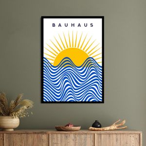 Bauhaus sun, αφίσα, κάδρο