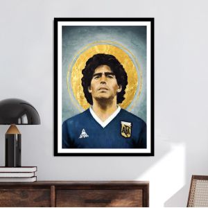 A football God, αφίσα, κάδρο