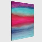 Canvas print Hand painted gradient