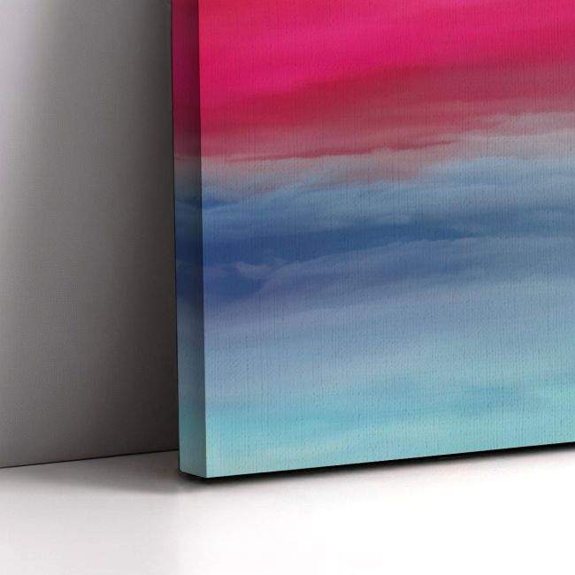 Canvas print Hand painted gradient