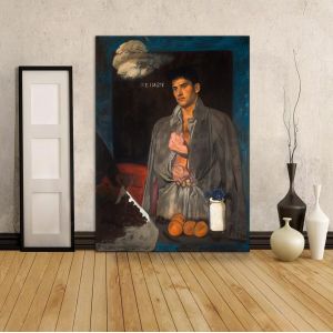 Canvas print Winter reart, (based on WInter by Tsarouhis) 2