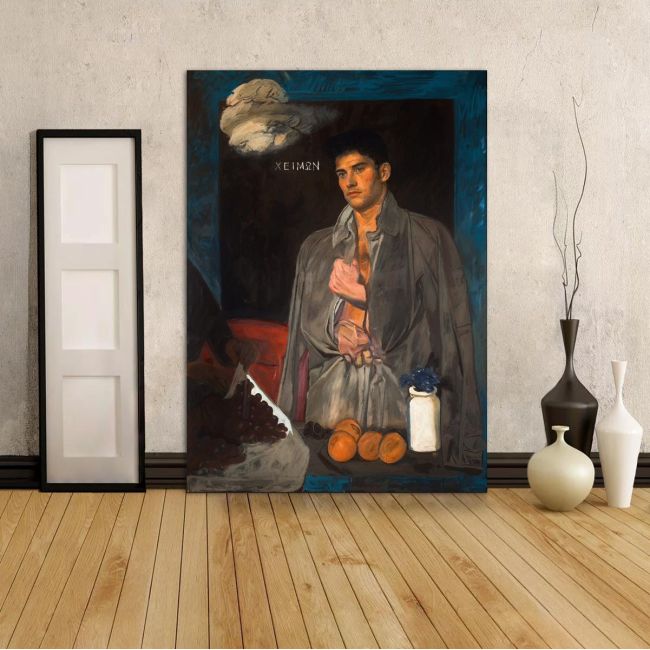 Canvas print Winter reart, (based on WInter by Tsarouhis)
