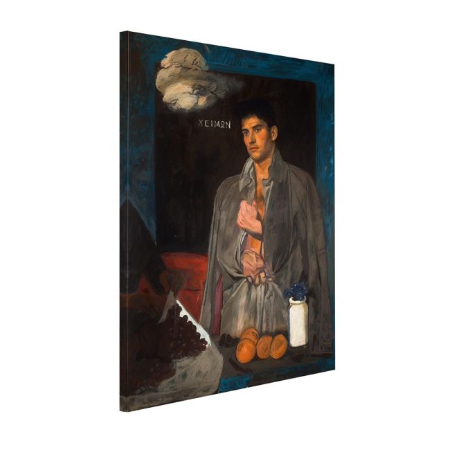 Canvas print Winter reart, (based on WInter by Tsarouhis)