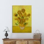 Πίνακας ζωγραφικής Sunflowers art ΙΙ, Vincent van Gogh