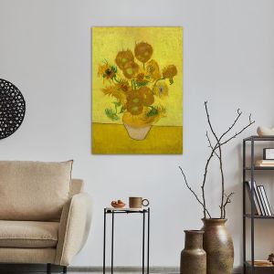 Canvas print Sunflowers art II, Vincent van Gogh 2