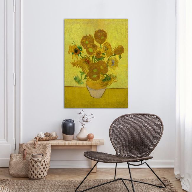 Πίνακας ζωγραφικής Sunflowers art ΙΙ, Vincent van Gogh