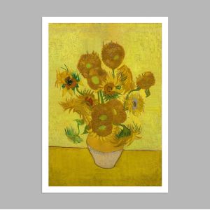 Sunflowers art ΙΙ, van Gogh Vincent, Poster 2