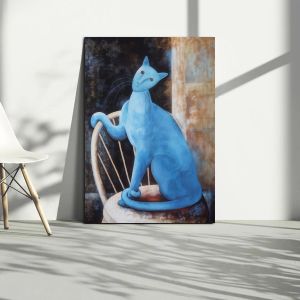 Πίνακας ζωγραφικής Modigliani's cat, Modigliani A. C.