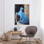 Πίνακας ζωγραφικής Modigliani's cat, Modigliani A. C.