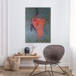 Canvas print Study of a head, Modigliani