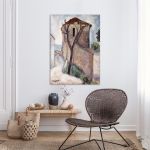 Canvas print Tree and house, Modigliani