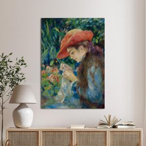 Πίνακας ζωγραφικής Mademoiselle Marie - Therese, Renoir