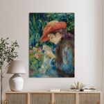 Canvas print Mademoiselle Marie - Therese, Renoir