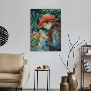 Canvas print Mademoiselle Marie - Therese, Renoir 2