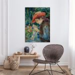 Canvas print Mademoiselle Marie - Therese, Renoir