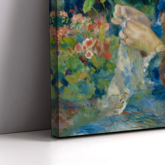 Canvas print Mademoiselle Marie - Therese, Renoir
