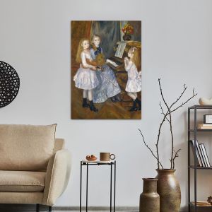 Canvas print Daughters of Catulle Mendès, Renoir 2