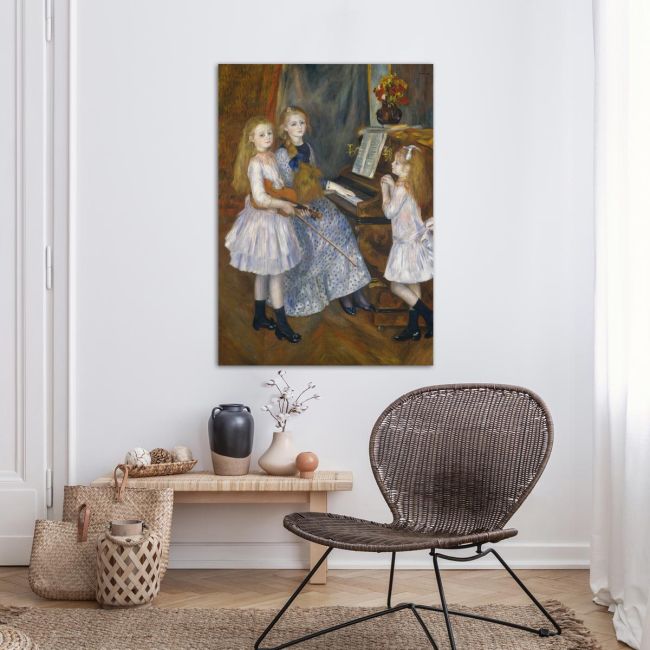 Πίνακας ζωγραφικής Daughters of Catulle Mendès, Renoir