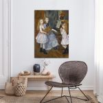 Πίνακας ζωγραφικής Daughters of Catulle Mendès, Renoir