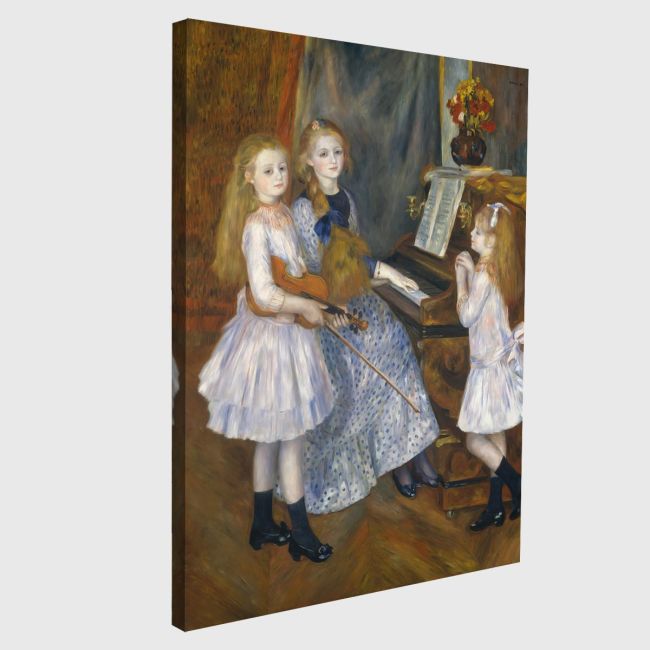 Πίνακας ζωγραφικής Daughters of Catulle Mendès, Renoir