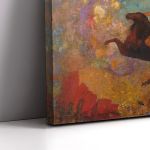 Πίνακας ζωγραφικής Muse on Pegasus, Redon Odilon