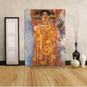 Canvas print Hygeia, Klimt Gustav