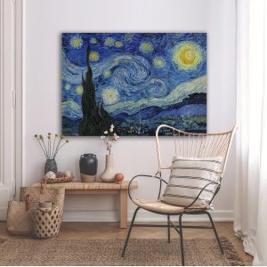 Πίνακας ζωγραφικής Starry night, Vincent van Gogh 2