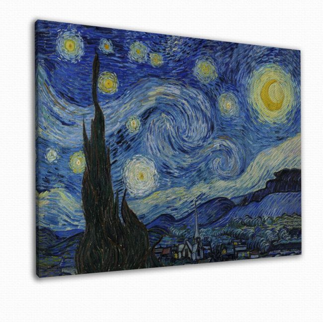 Canvas print Starry night, Vincent van Gogh