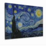 Canvas print Starry night, Vincent van Gogh